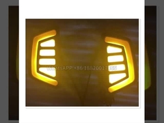 Ford Ranger 2016 Akcesoria do oświetlenia samochodowego Modyfikowany DRL Światło dzienne lampa bieżącą