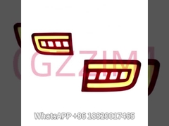 Światło zderzacze LED Światło zderzacze tylnej mgły Światło hamulcowe Dynamiczne reflektor sygnału skrętu dla Prado