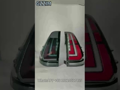 Prado 2003-2009 Samochodowe światło tylne LED Czarne Żółte Toyota LED światło tylne