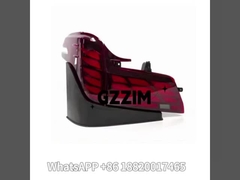 Czarne Czerwone Abs Plastikowe Samochodowe Lampy Końcowe Led For Alphard 2015-2022 Aktualizacja Do 2024