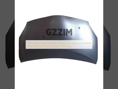 Pokrycie silnika samochodu Kapulet maszyny z stali nierdzewnej dla BMW 2018-2021 G30 38 Zmieniony na styl CS