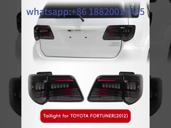 Światła LED Światło tylne z żółtym sygnałem skrętu Toyota Fortuner 2011 2012 2013 2014 2015