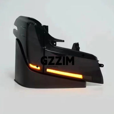 Black Red Abs Plastic Car Led Tail Lights For Alphard 2015-2022 Update To 2024