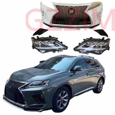 Lexus RX 2009-2015 Upgrade To 2020 Body Kits With Bumper Grille Head Fog Lamps