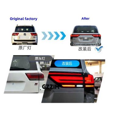 Auto Parts ABS Plastic Modified LED Tail lamp Rear light For Land Cruiser 300 2023