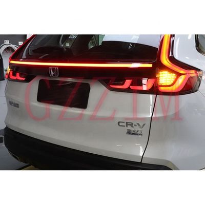 Car ABS Plastic Modified LED Rear Through Light Tail Lamp For Honda CRV 2023