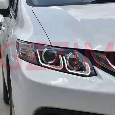 Front Head Light For Honda Civic 2012 2013 2014 2015 ABS Plastic LED Front Lamp