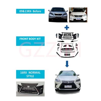 Lexus RX 2009-2013 Upgrade To 2016 Car Accessories Sport Style Front Body Kit