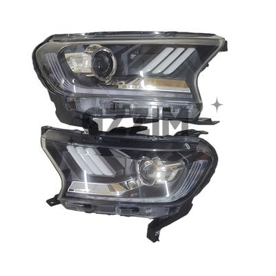 Car Light ABS Plastic LED Front Light Parts Head Lamp for Ford Ranger T7