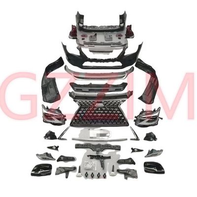 Lexus LX GX460 GX400 2010-2016 To 2021 Car Front Rear Bumper Grille Hood Fender Spoiler Bodykit