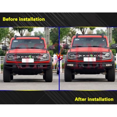 Ford Bronco 2021-2022 Car Lights Auto Parts Daytime Running Light LED DRL