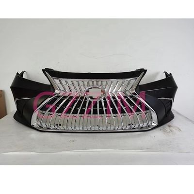 Car Accessories Front Bumper With Grille Used For Lexus ES 2020 Normal Style