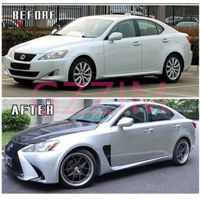 Lexus IS250 2008-2013 To ISF Factory  Front Fender With Side Skirts Bodykit