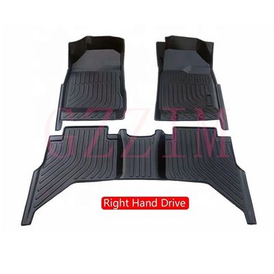 Custom Fit 5D Floor Mats For Isuzu D-Max Sports Style Inner Accessories