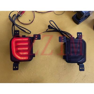 Red Rear Bumper Light For Ford Everest 2022 Three Colors Rear Bar Lamp ABS Plastic