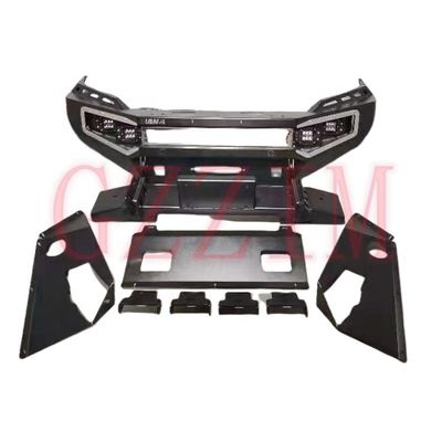 Mitsubishi L200 2021 Customized Auto Parts Stainless Black Front Bumper Bodykit
