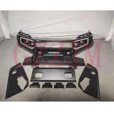 Mitsubishi L200 2021 Customized Auto Parts Stainless Black Front Bumper Bodykit