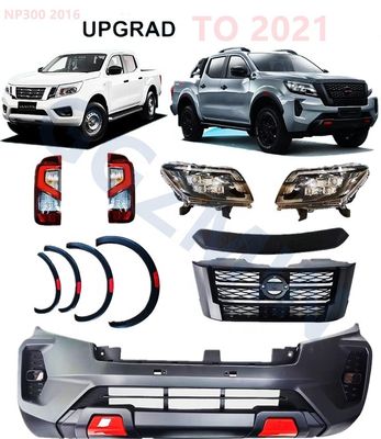 ISO9001 Nissan Frontier Wide Body Kit With Front Bumper For NAVARA NP300