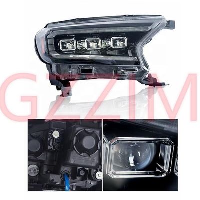 ABS Plastic Car Front Headlight For Ford Ranger 2015-2021 T7 T8