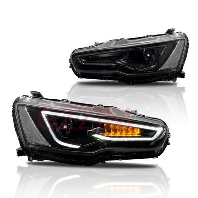 Auto Parts ABS Plastic LED Front Light Parts Head Lamp For Mitsubishi Lancer 2008-2018