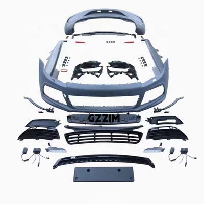 VW Scirocco 2009 Front Rear Plastic Car Body kit Full Set Black Custom Color
