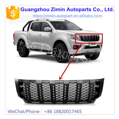 Modified LED Front Middle Grille Customization Part For Nissan NP300 2015-2016