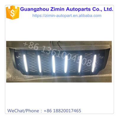 Modified LED Front Middle Grille Customization Part For Nissan NP300 2015-2016
