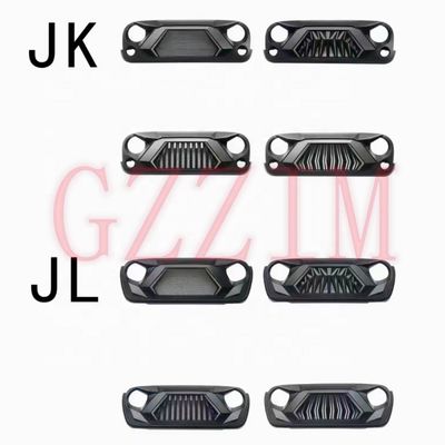 Jeep JL JK 2007-2018 ABS Plastic Front Bumper Grille Middle Grille
