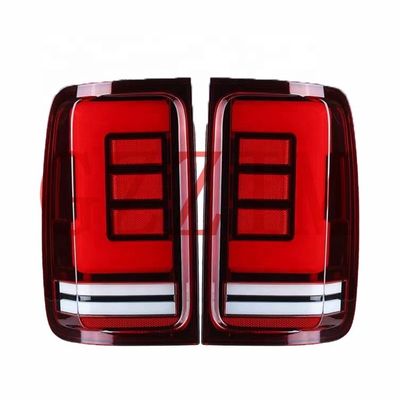 ABS Plastic Red LED Car Tail Light For Amarok V6 2009 - 2019