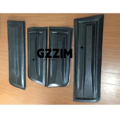 Plastic Refit Door Step Protect Trim Moulding Cover Trim For Hilux Revo Vigo 2015-2017
