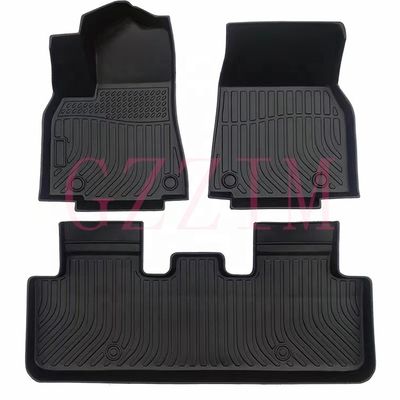 Model Y 2020-2022 All-Weather Car Parts Floor Mats Foot Pad Easy To Clean And Maintain