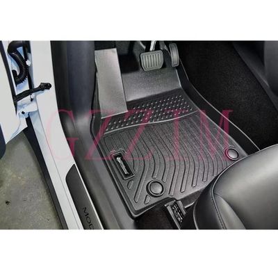 Model Y 2020-2022 All-Weather Car Parts Floor Mats Foot Pad Easy To Clean And Maintain