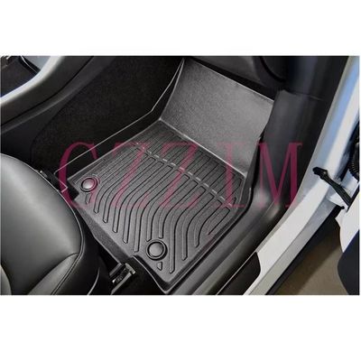 Model Y 2020-2022 All-Weather Car Parts Floor Mats Foot Pad Easy To Clean And Maintain