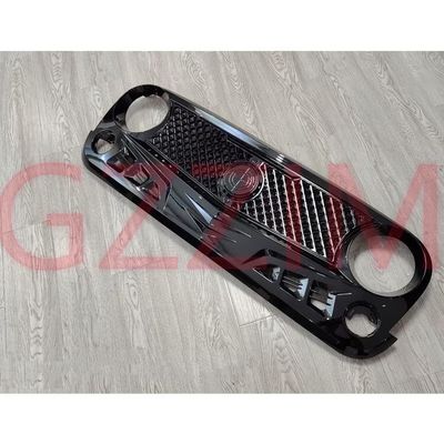 Auto Middle Grille For Jeep Horse Herder JK 2007 ABS Plastic Front Bumper Grille