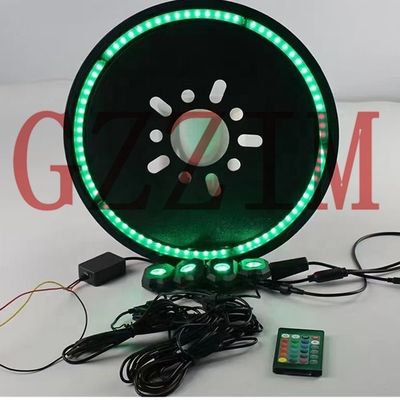 JEEP JL JT JK Car Plastic Colorful LED Spare Wheel Lamp Chassis Lamp Combination