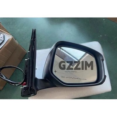 Black White Utv Side Mirrors With Lights For LC200 2008-2019 To LC300 2023