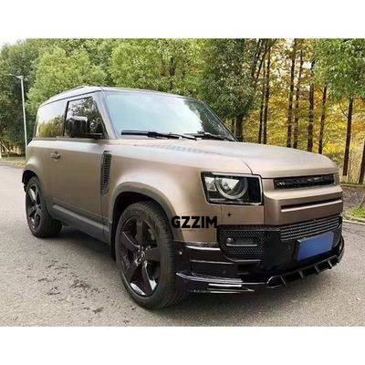 Fitment Original Fitment Auto Parts Front Lip With LED For Land Rover Defender 2020