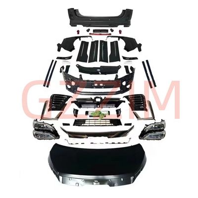 Body Kit Front Rear Bumper Headlight Grille For Vellfire 2008 Upgrade To 2018