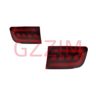 LED Bumper Light Rear Fog Lamp Brake Light Dynamic Turn Signal Reflector For Prado