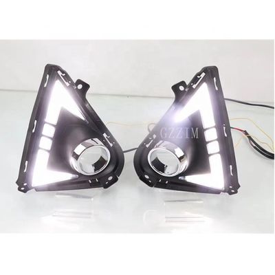 Car LED Light Daytime Running Light For Hyundai Accent Verna Solaris 2020-2021