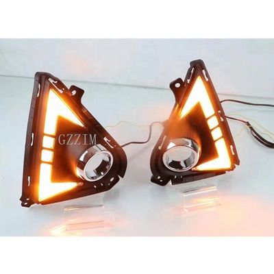 Car LED Light Daytime Running Light For Hyundai Accent Verna Solaris 2020-2021