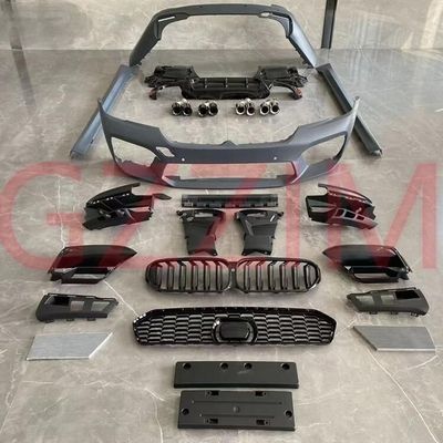 BMW 5 Series Upgrade To M5 car Body kit Front Rear Bumper Grille Hood Fender Side Skirt