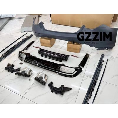 W223 To AMG S63 Plastic Front Rear Bumper Grille Full Sets Bodykit