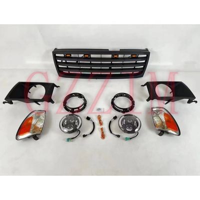 Retro Car Kit Grille Fog Lamp Corner Lamp Bodykit For Toyota 4700 Land Cruiser LC100