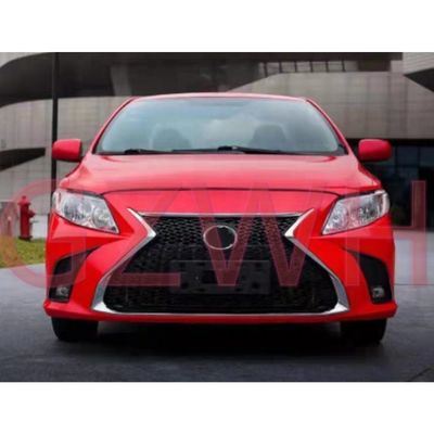 Plastic Toyota Corolla 2006-2013 Upgrade To LX Style Facelift Grille Body Kit Black