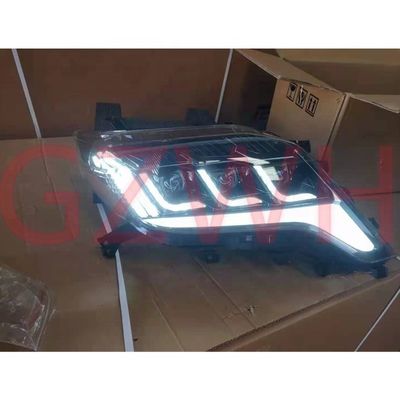 Car Light ABS Plastic LED Head Lamp Front Light Kit For Toyota Prado FJ150 2014
