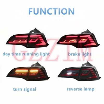 Tesla Model 3 2017 2018 2019 Car Spare Parts Accessories ABS Plastic LED Rear Tail Lamp