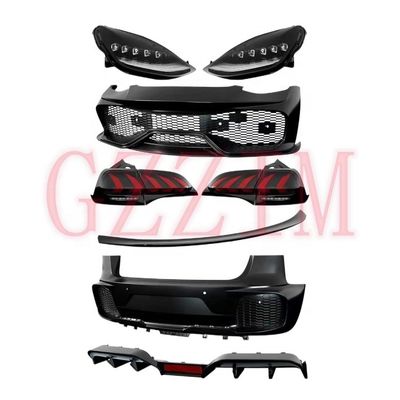 Tesla Body Kit Front Lip Side Skirts Rear Diffuser Spoiler Headlamp Taillamp Custom Color