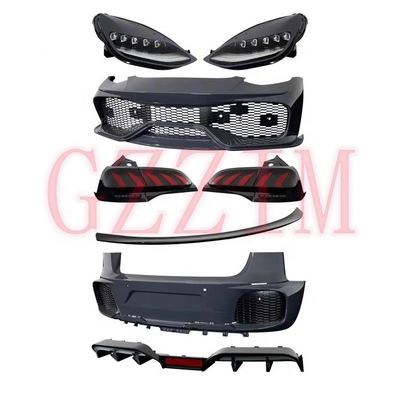 Tesla Body Kit Front Lip Side Skirts Rear Diffuser Spoiler Headlamp Taillamp Custom Color