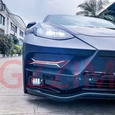 Facelift Bumper Tesla Model 3 Plastic Black / White Front Bumper